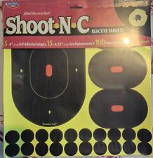 Birchwood Casey Shoot-N-C Silhouette Packs 20-pak reaktywnych tarcz samoprzylepn