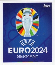 TOPPS UEFA EURO 2024 PTW / LOGO / CAPTAIN / ARTIST /EURO - STICKER AU CHOIX