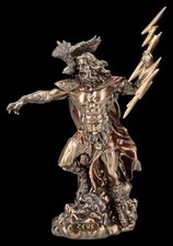 Zeus Figure Avec Aigle Et