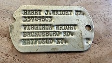 MILITARIA USA DOG TAG USA WW2 MONEL