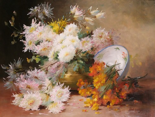 Tableau ancien nature - tableau,