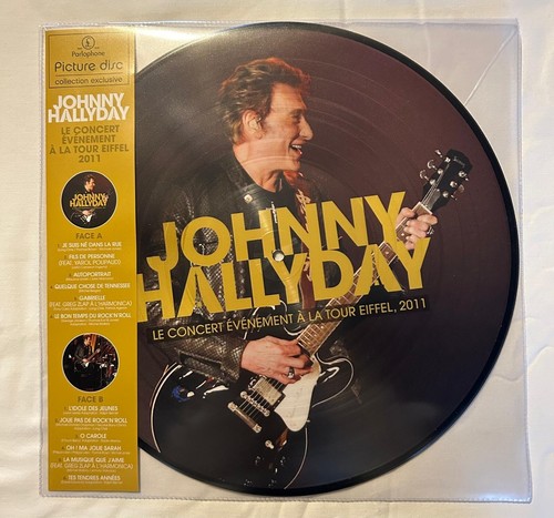 Johnny hallyday picture disc - hallyday,
