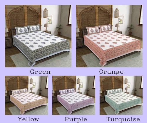 Drap lit mandala double - drap,