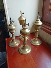 Lot de 4 lampes à pétrole