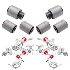 Silentblocs pour 4 bras arrières, Captiva, Daewoo Winstorm, Opel Antara