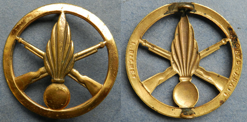 Insigne béret infanterie - de,