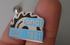 Pin S Pin Badge ONCI 1981/1991 CIRCULAR SAW BLADE TOOTHED WOOD Board