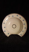 19th Century Earthenware Beard Dish with Barb Decor