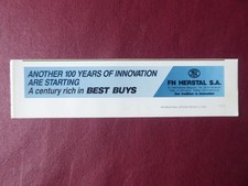 1990 PUB FN HERSTAL SA SMALL ARMS 100 YEARS INNOVATION ORIGINAL AD