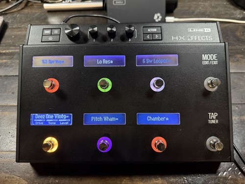 Line effects guitar - line, 6