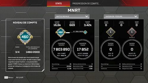 Compte apex legends - apex, 9