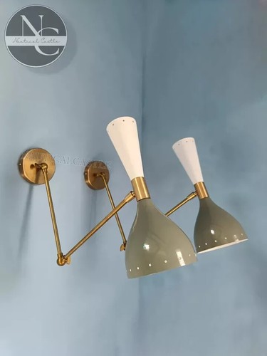 Paire appliques murales - d'appliques,