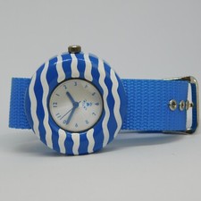 Whimsy by Tatiri Crocodile Creck Blue Tone Quartz Women's Watch New Battery