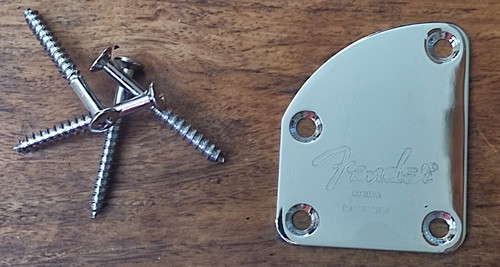 Neck plate fender american - neck,