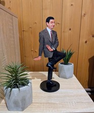 Figurine Mr Bean en bois -