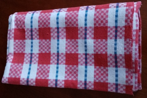 Nappe dans tissu - , ancien-rouge