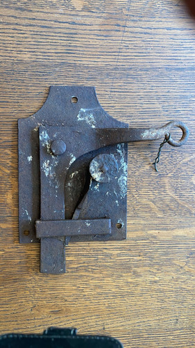 Ancienne targette tirette - targette, a