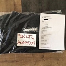 Supreme Hoodie Black Bandana