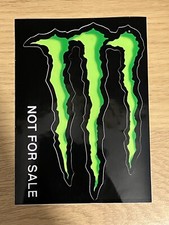 Monster Energy Drink Sticker - 11cm X 8cm