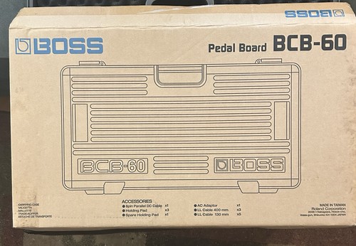 Boss bcb60 deluxe - pedal, board