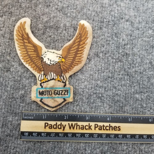 Vintage moto guzzi eagle patch - guzzi,