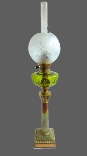 Belle lampe pétrole - belle, à