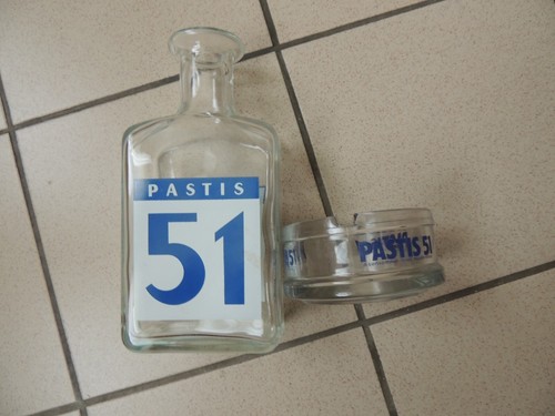 Carafe cendrier pastis 51 - pastis,