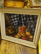 Peinture Ancienne Encadrée