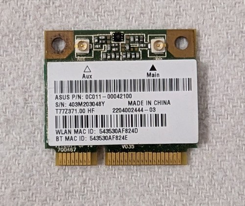 Carte wifi bluetooth asus - wifi,