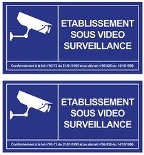 2 X ETABLISSEMENT SOUS VIDEO