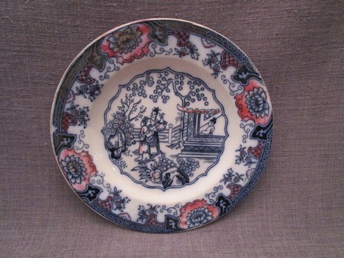 Assiette dessert ancienne en - a,