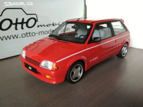 Citroën sport rouge - ax, 1/18