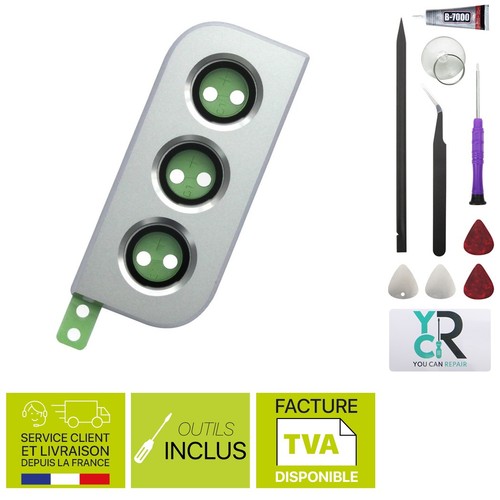 Cache protection objectif bleu