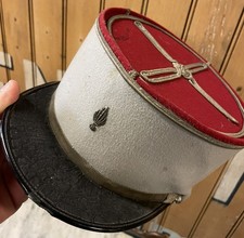 Képi Ancien Gris et Rouge