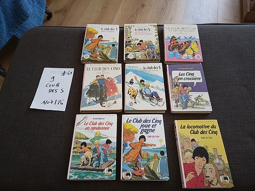 Lot livres enfants club des - club,