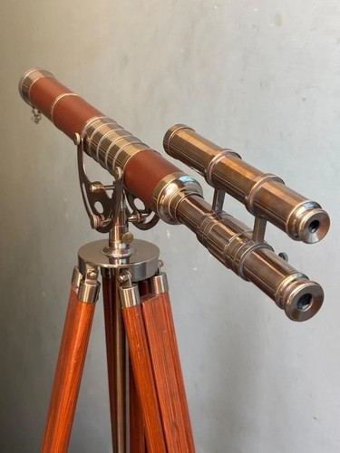 Ancien télescope nautique - , en