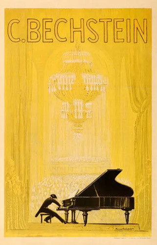 Bechstein piano repro - c., piano,