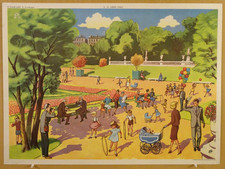 Affiche scolaire Rossignol La