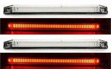 #4x 12-24V Rouge LED Arrière Feux de Position Voiture Vus Tracteur Bateau Micros