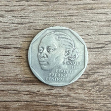 pièce de monnaie N694 tchad