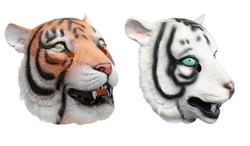 Tigre masque animaux nature - masque,