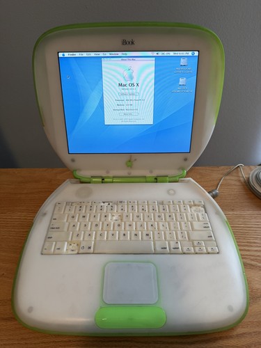 Apple ibook clamshell - apple, key