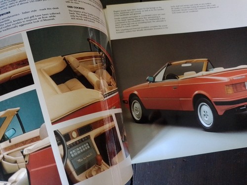 Brochure maserati biturbo - brochure,