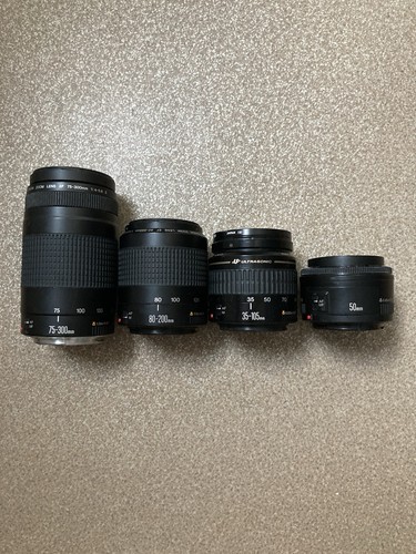 Lot objectifs canon - objectifs,