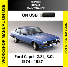 FORD CAPRI 2.8 3.0 1974 - 1987