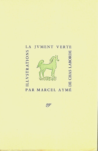 Jument verte par marcel - la,