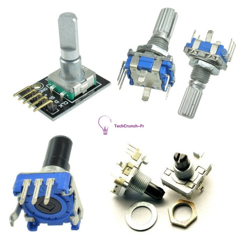 2pcs rotary encoder ec12 - encoder,