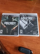 Call of Duty Black Ops 1 and 2 PlayStation 3 PS3 Bundle Lot Combo Tested