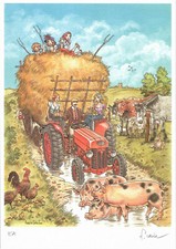 EX-LIBRIS DE VICTOR SACKVILLE TIRAGE LIMITE ET SIGNE PAR FRANCIS CARIN NEUF