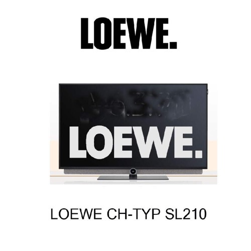 Despiece loewe type ch - tv,